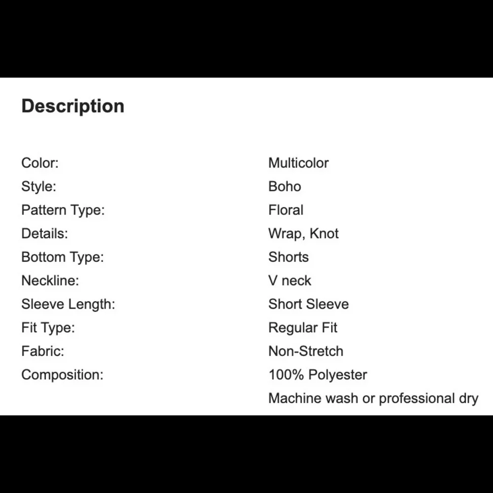 NWOT Floral Crisscross Tie Back Crop Top - Picture 7 of 8